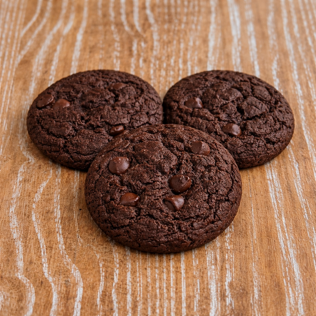 Classic Double Chocolate Cookies