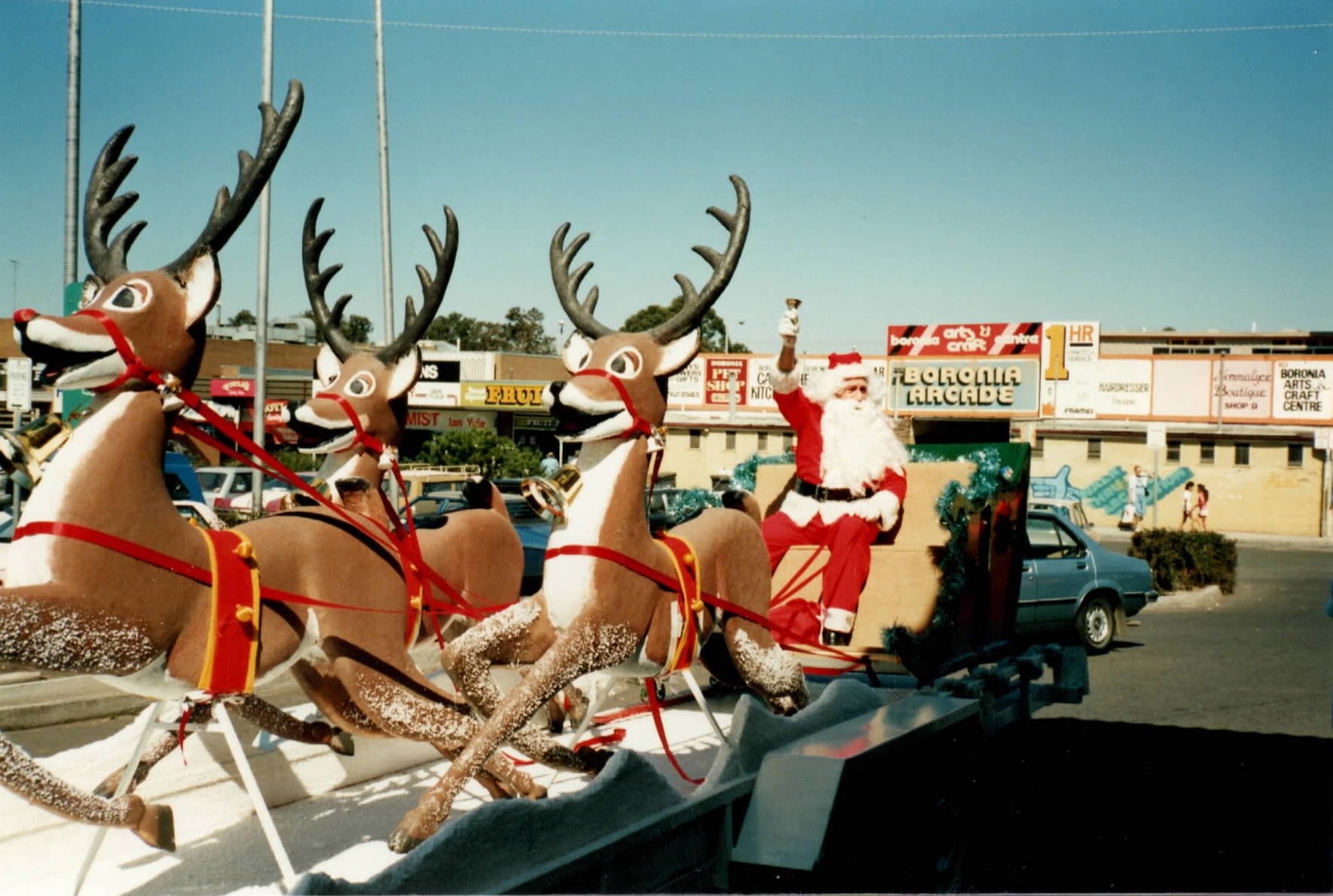 Santa Arrives 1988