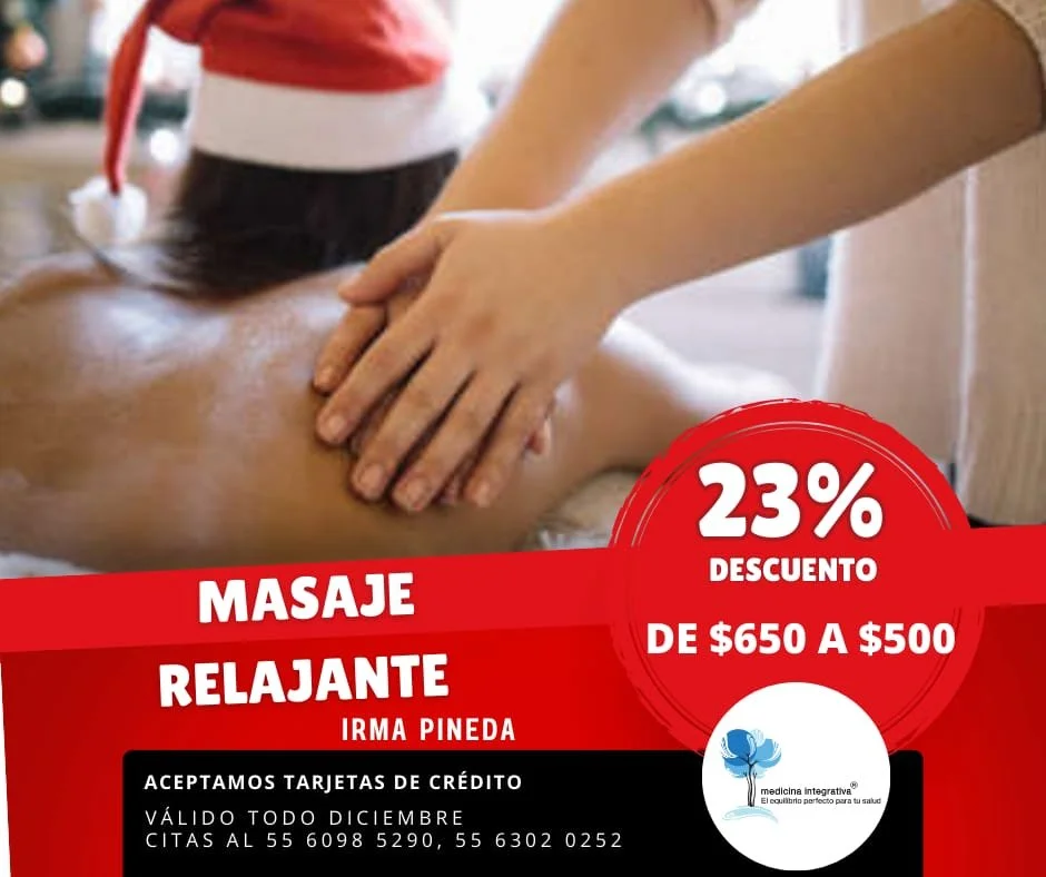 Masaje relajante a super precio
