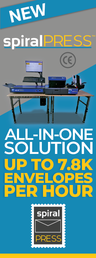spiralPRESS pop up banner