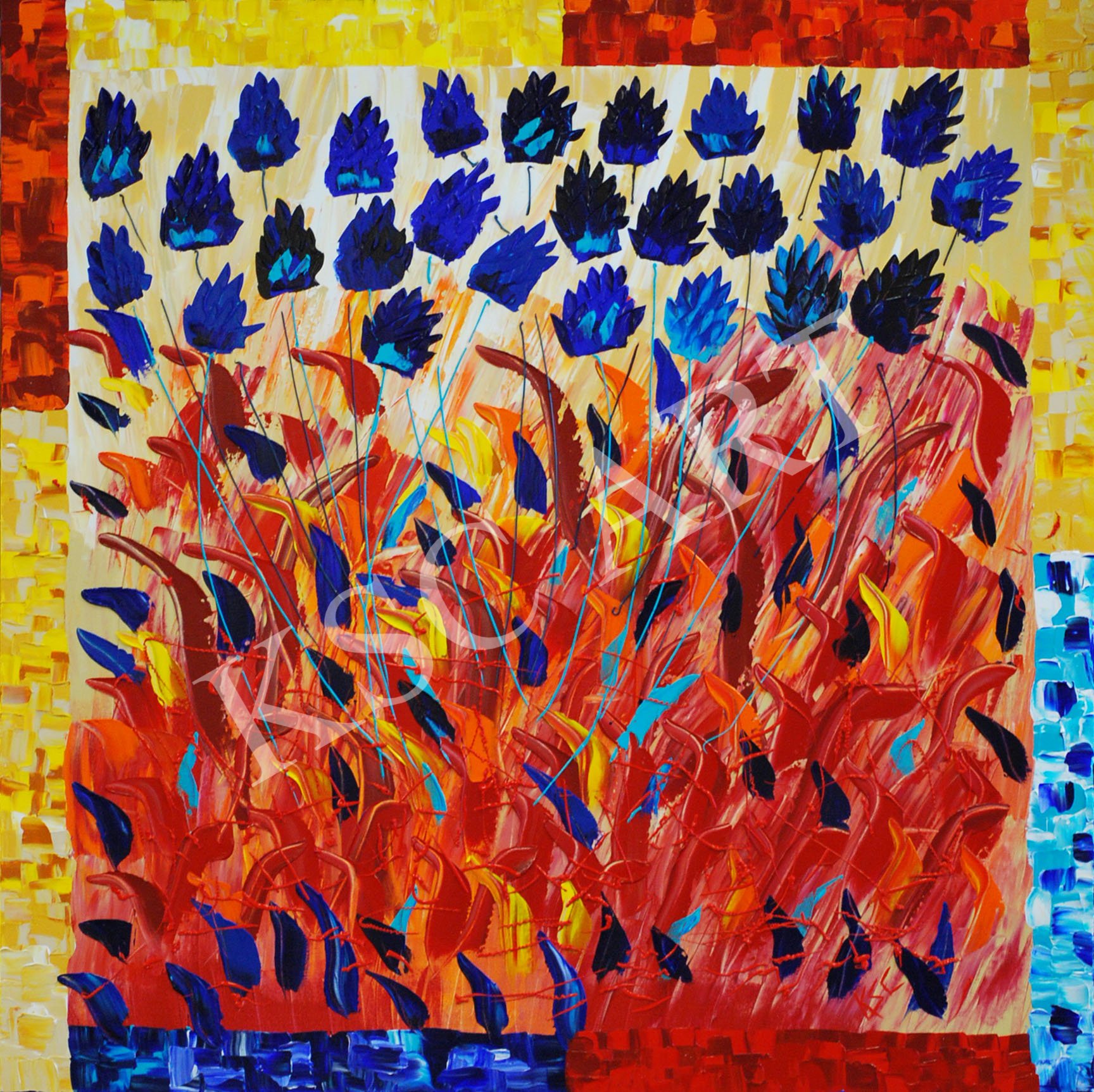 Celebration / 48" x 48"