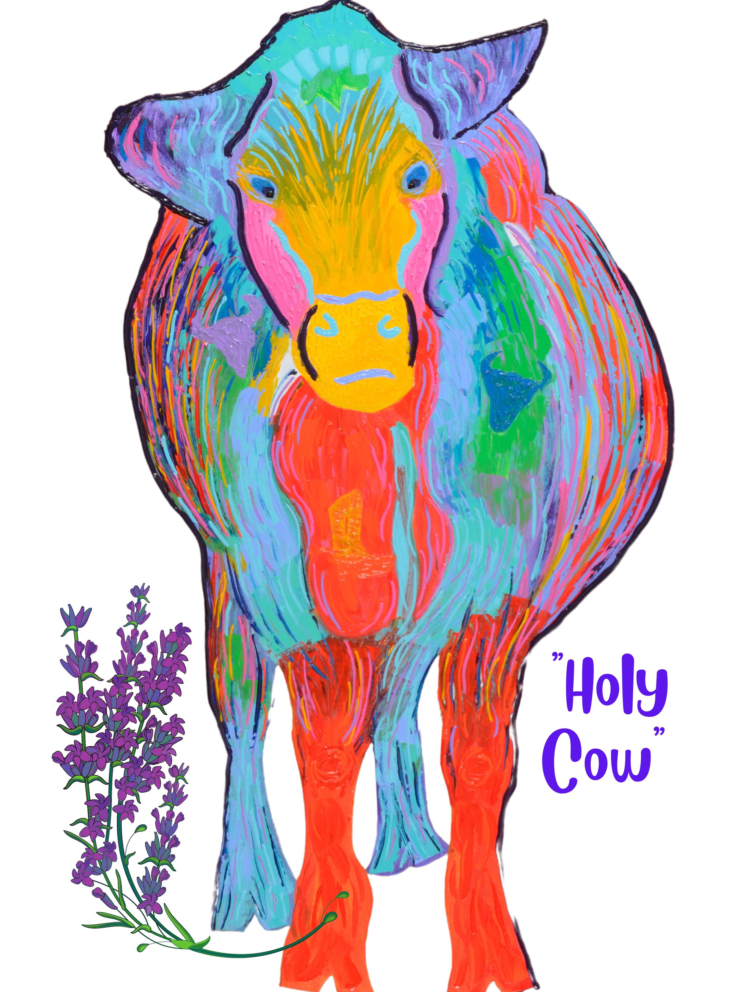 Whimsical, Fun-Loving Farm Animal Greeting Cards (2 of each Image. 10 Cards Total)