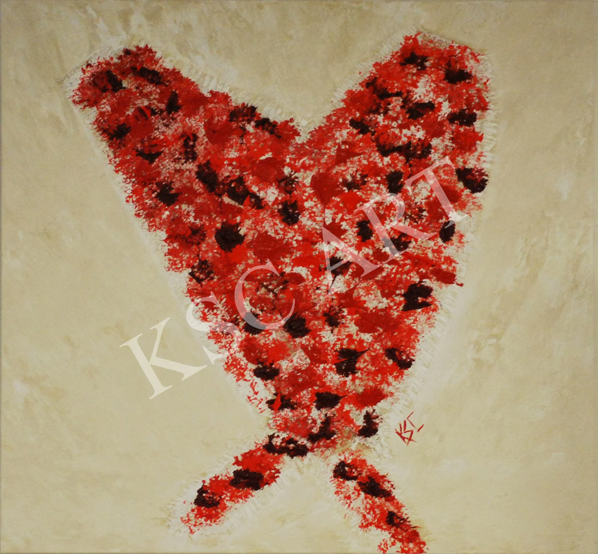 Fragile Love / 24' x 24"