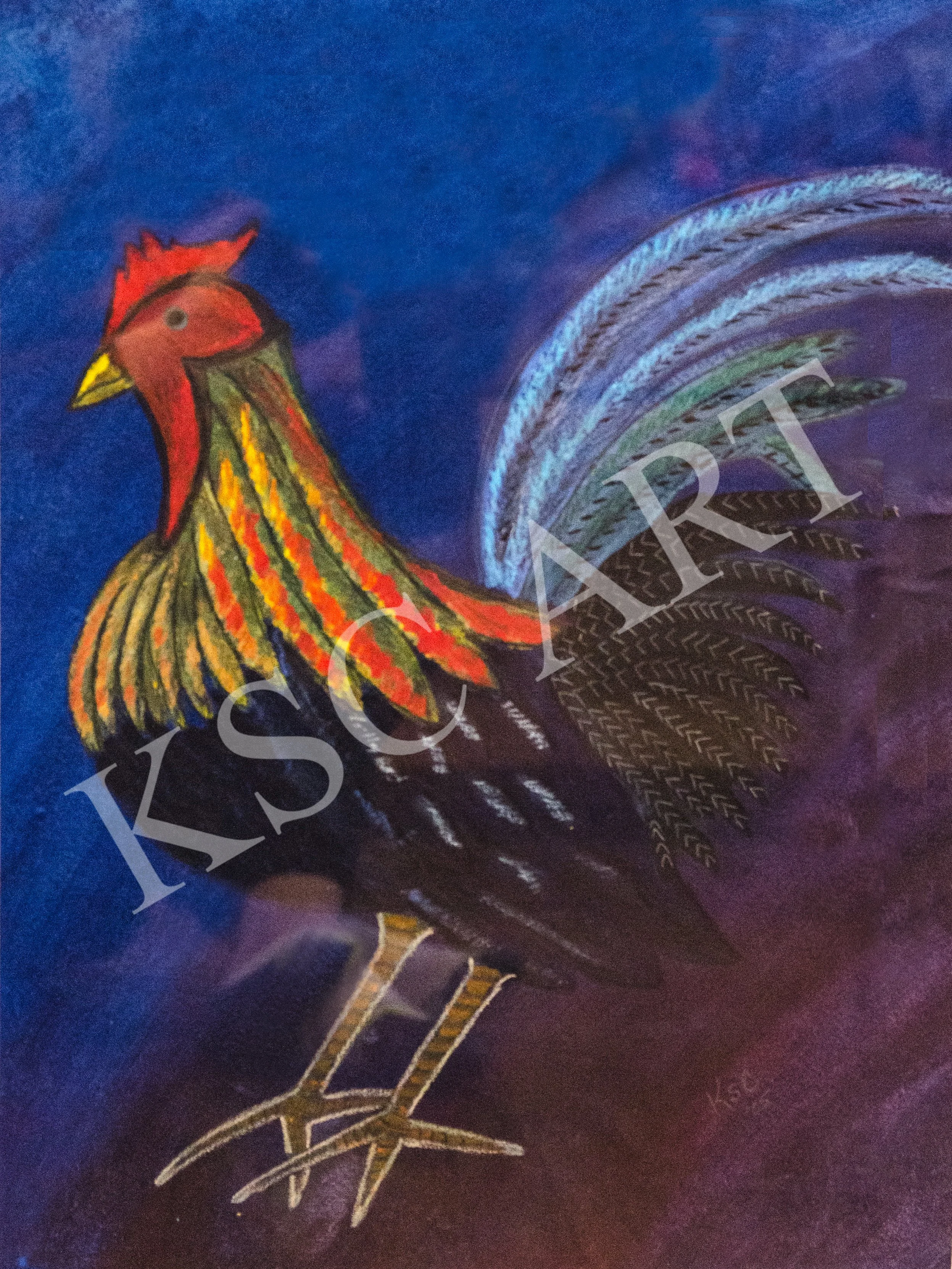 Blue Rooster