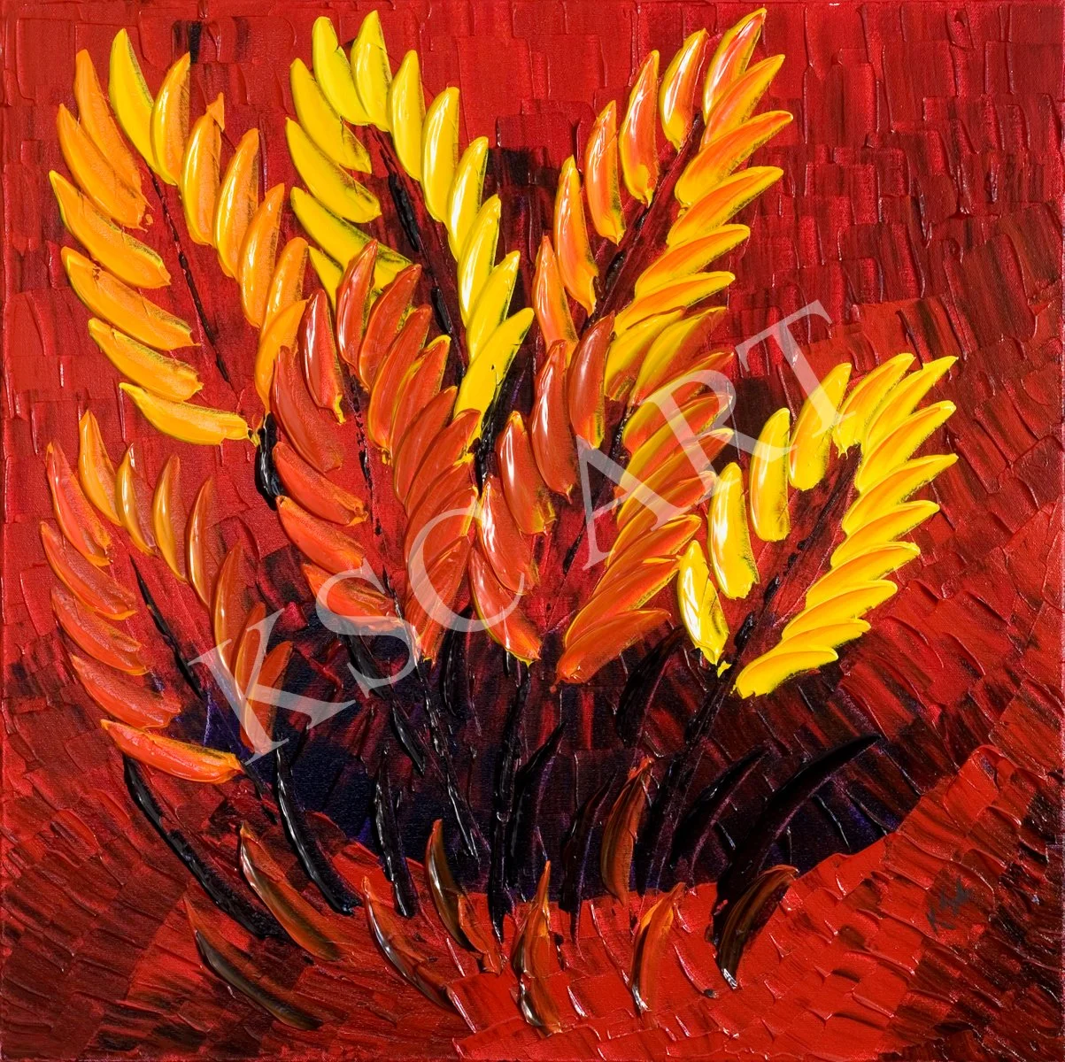 Desert Fire Flowers