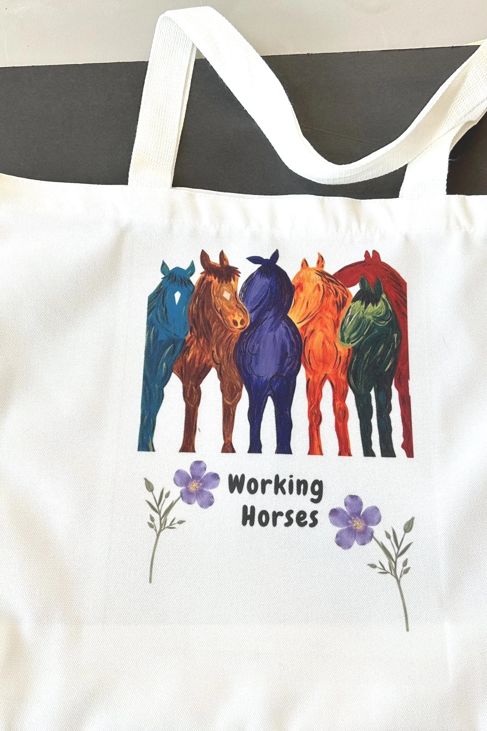 Working Horses - Choose From: Kitchen Towels, Swedish Dish Cloths, Or a Tote Bag