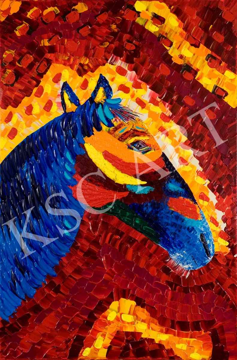Sunspot II / 36" x 24"