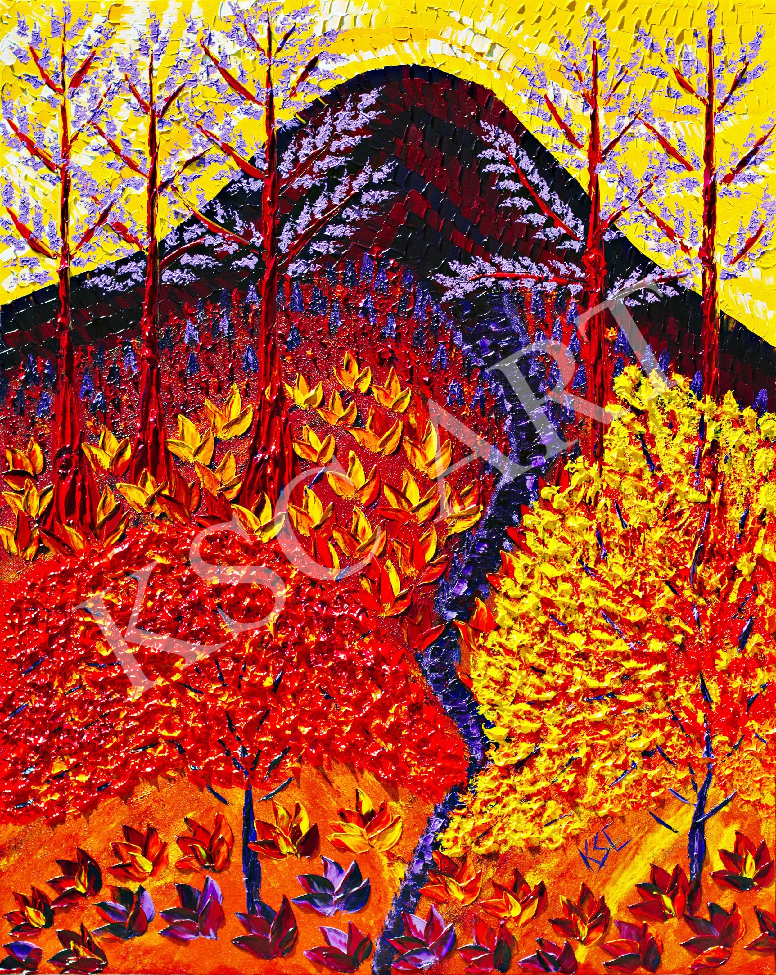 Black Butte & Metolius Glory / 60" x 48"