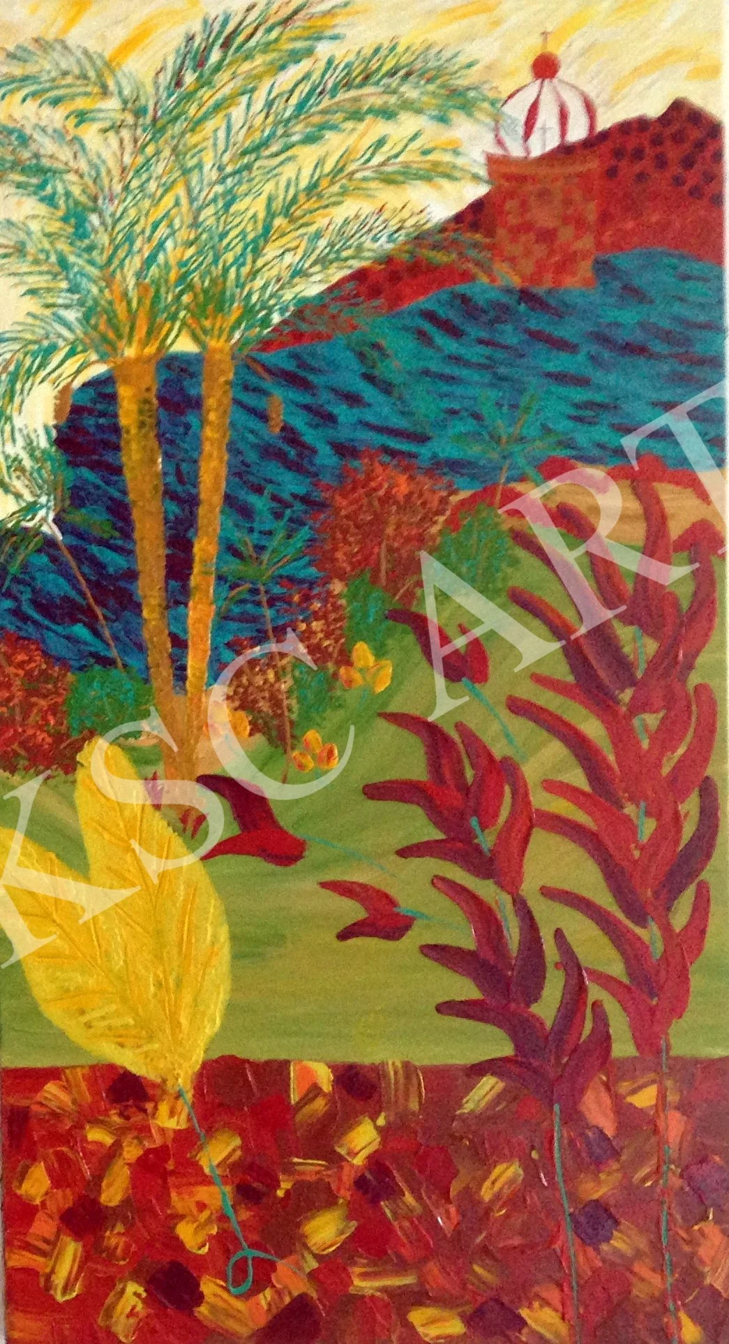 Spring Break II / 48" x 24"