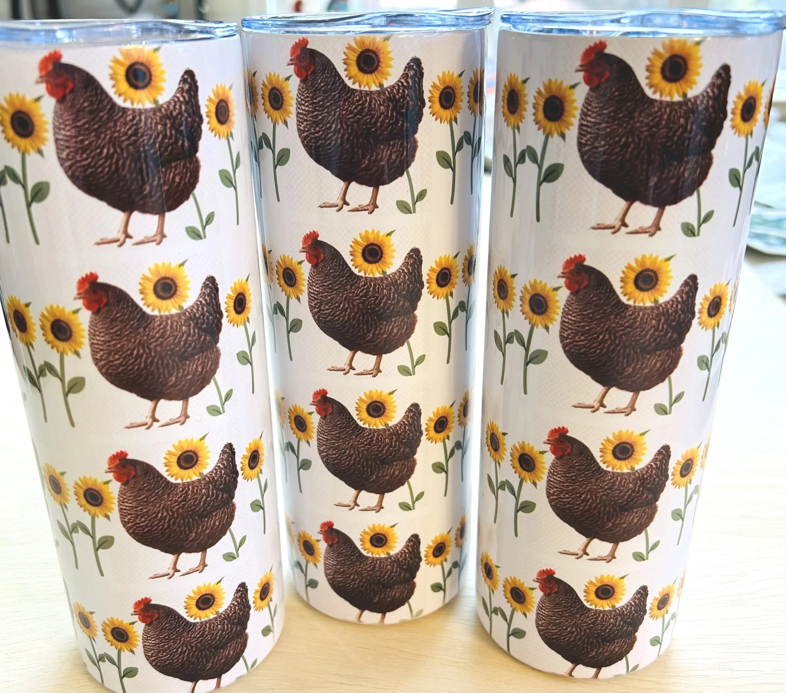 Stainless Steel, 20 ounce Tumblers (2 per Order)