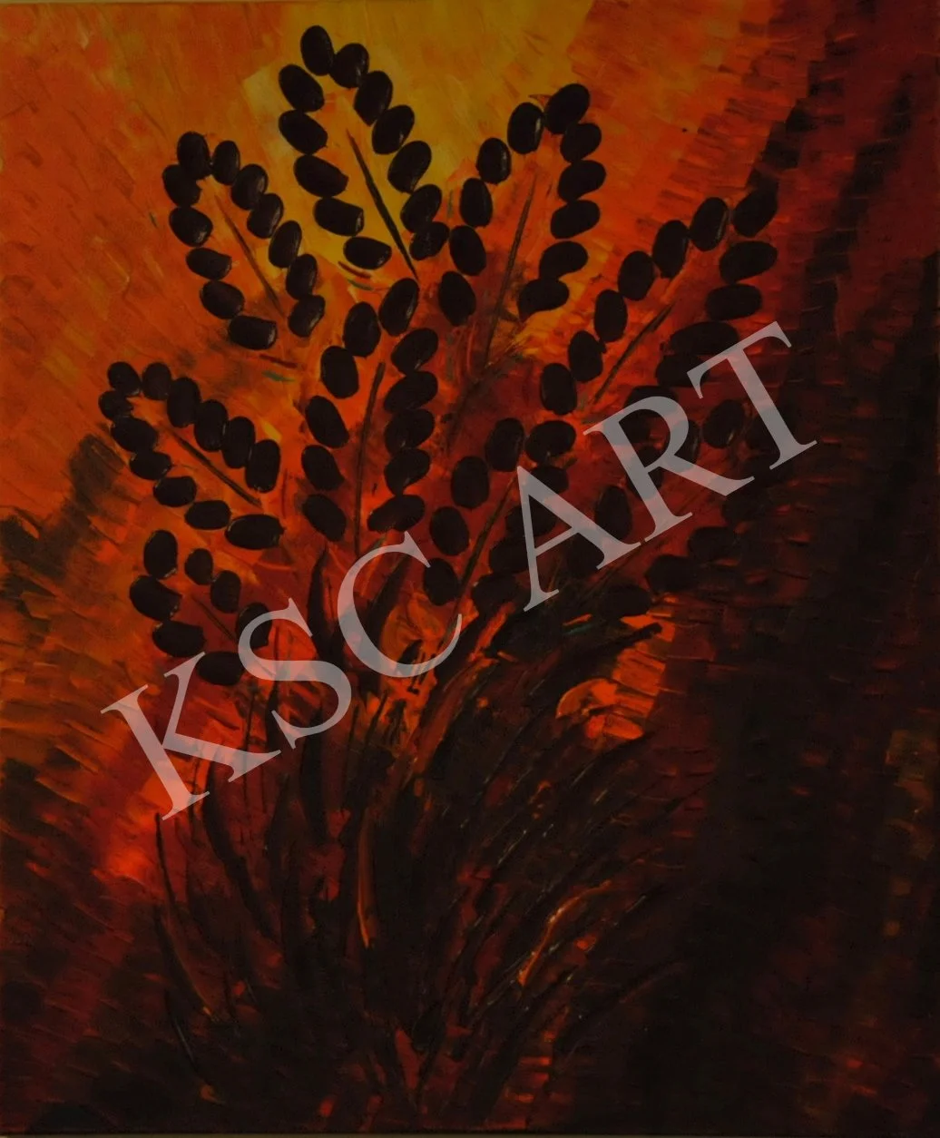 Desert Sunset / 24" x 20"