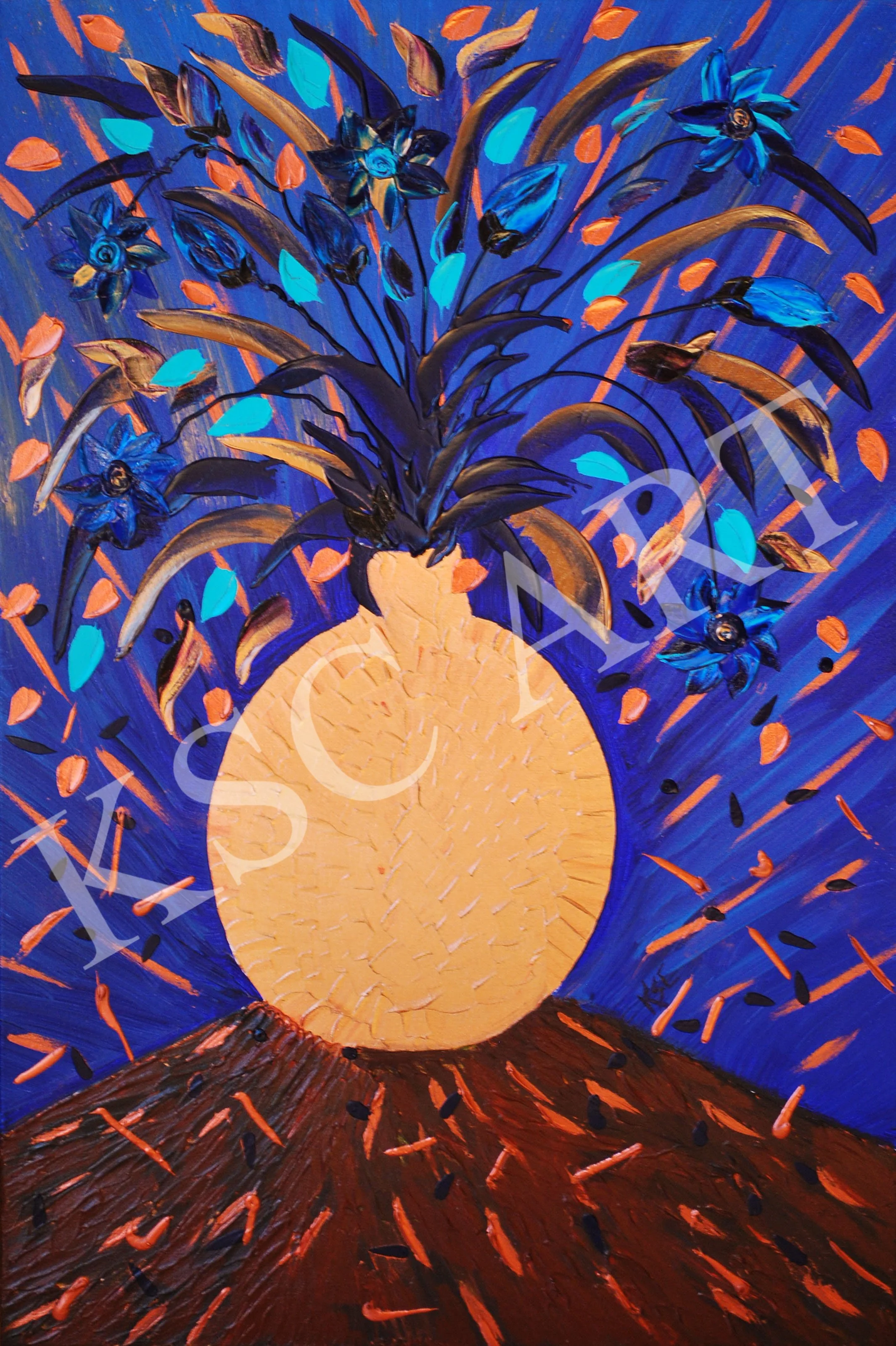The Pot / 36" x 24"