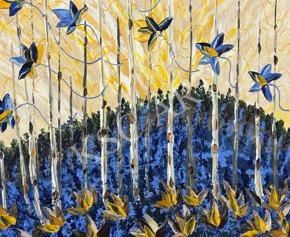 Rising Hope / 36" x 36"
