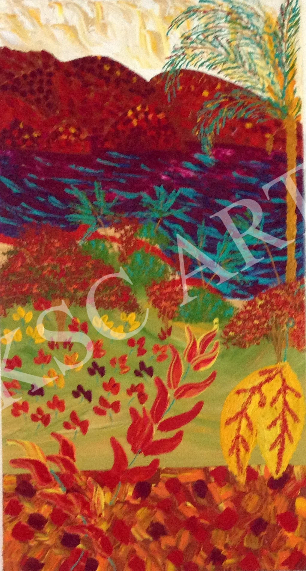 Spring Break I / 48" x 24"