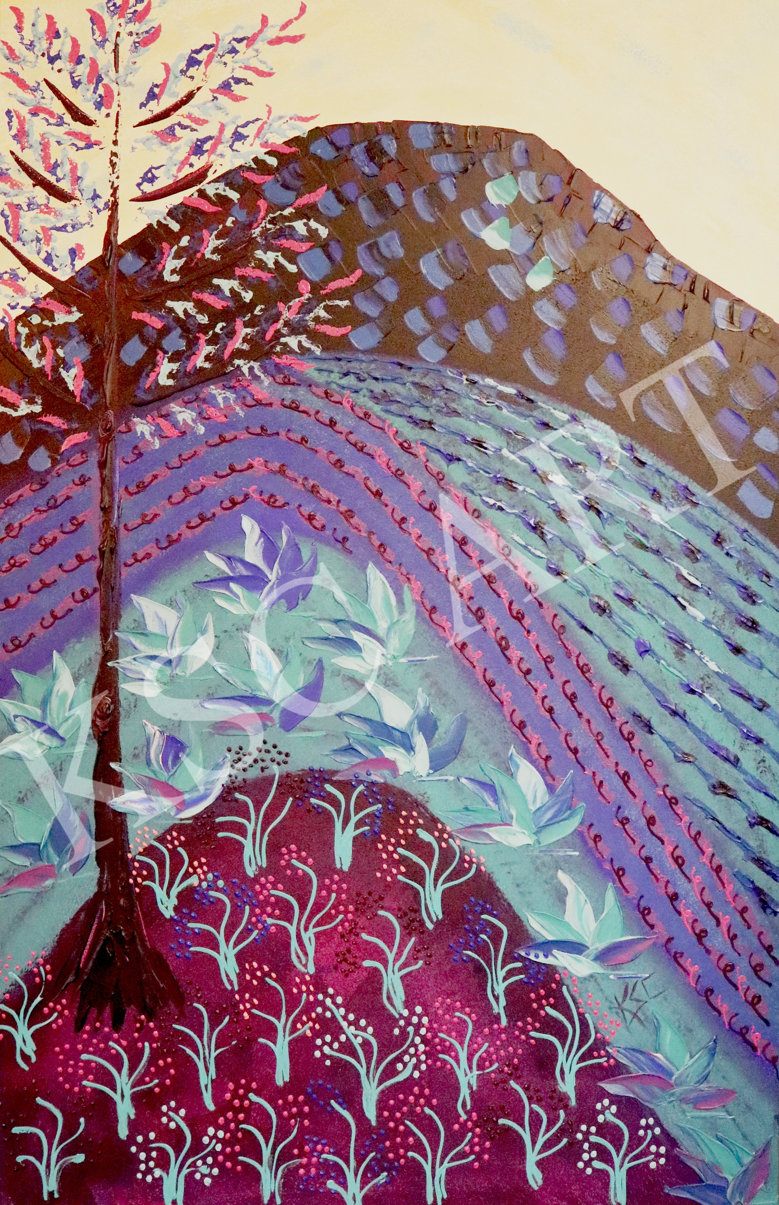 Mary's Peak / 48" x 30"