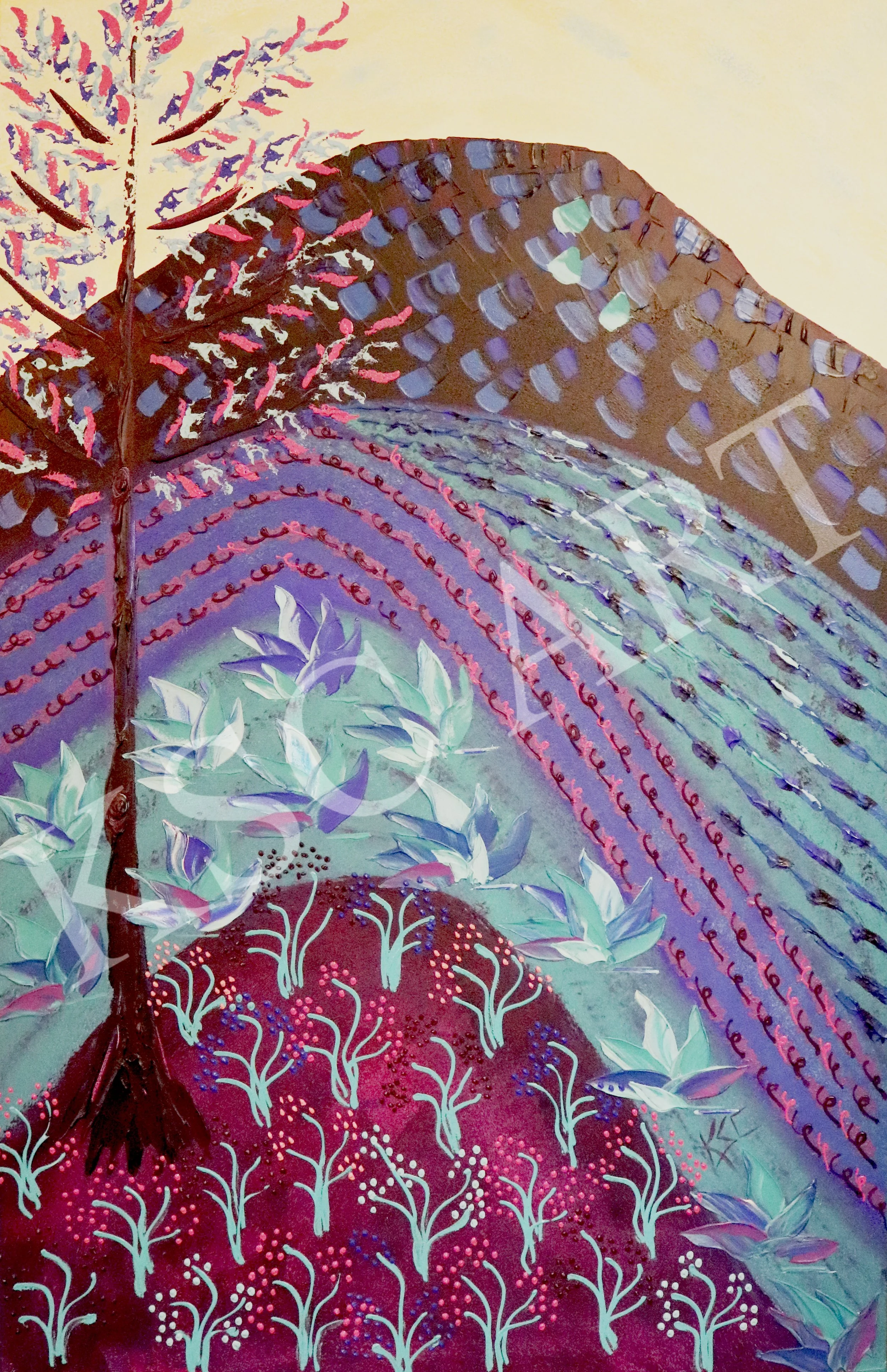 Mary's Peak / 48" x 30"