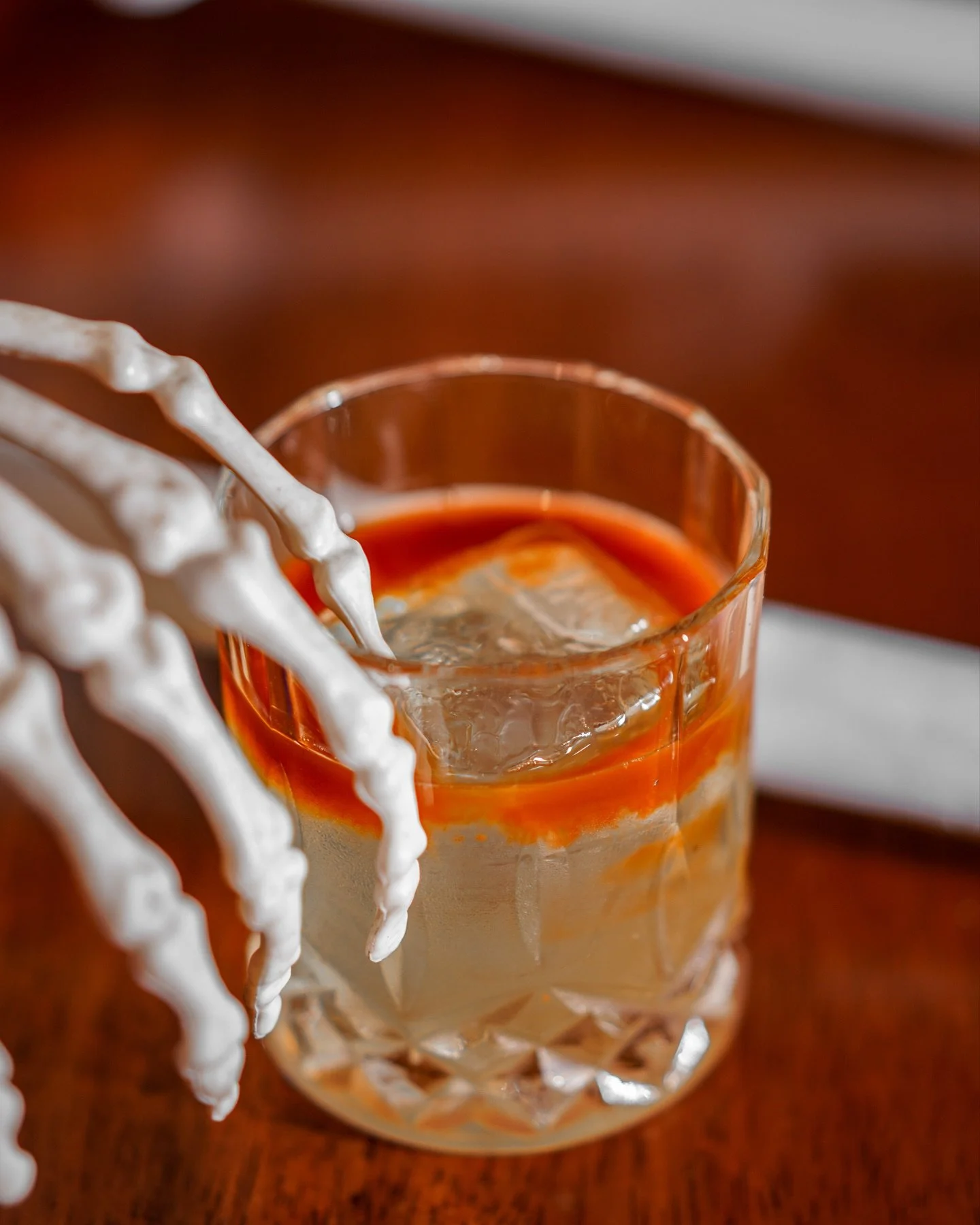 There&rsquo;s always rum in the banana stand! 💀🍌 BANANA STAND : cognac &bull; Jamaican rum &bull; banana &bull; falernum &bull; lime &bull; orgeat
Burn it down. Order another. 🔥 #arresteddevelopment 

#bananastand #tikidrinks #cocktails #inglewood