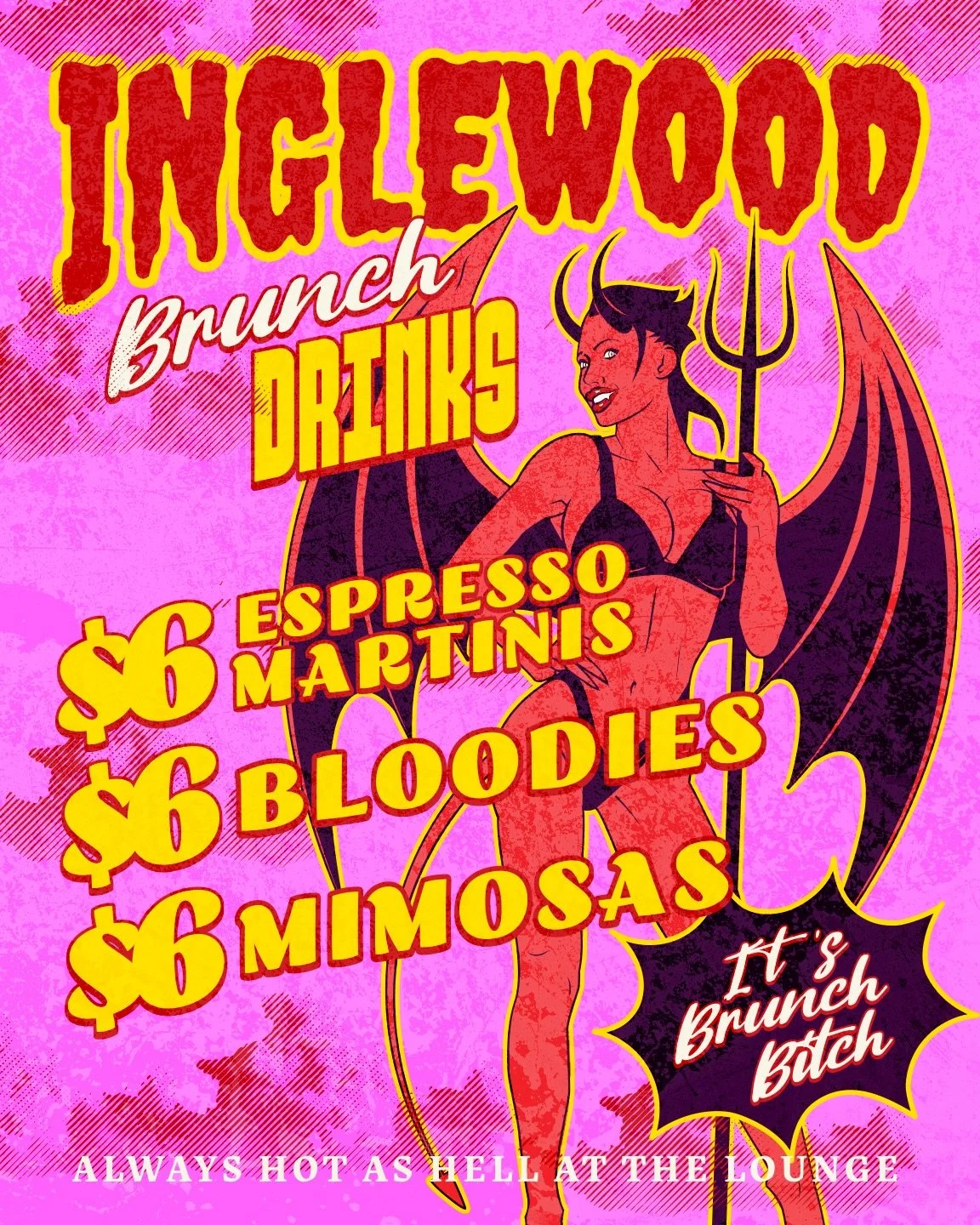 $6-$6-$6 👺 *swipe* for BRUNCH VIBES ✨ EVERY SAT &amp; SUN (11AM-2:30PM) 🍳🥂 
Food &amp; Drinks 💯 No wait ✅ Free parking ✅ 

#brunch #inglewoodlounge #brunchbabe