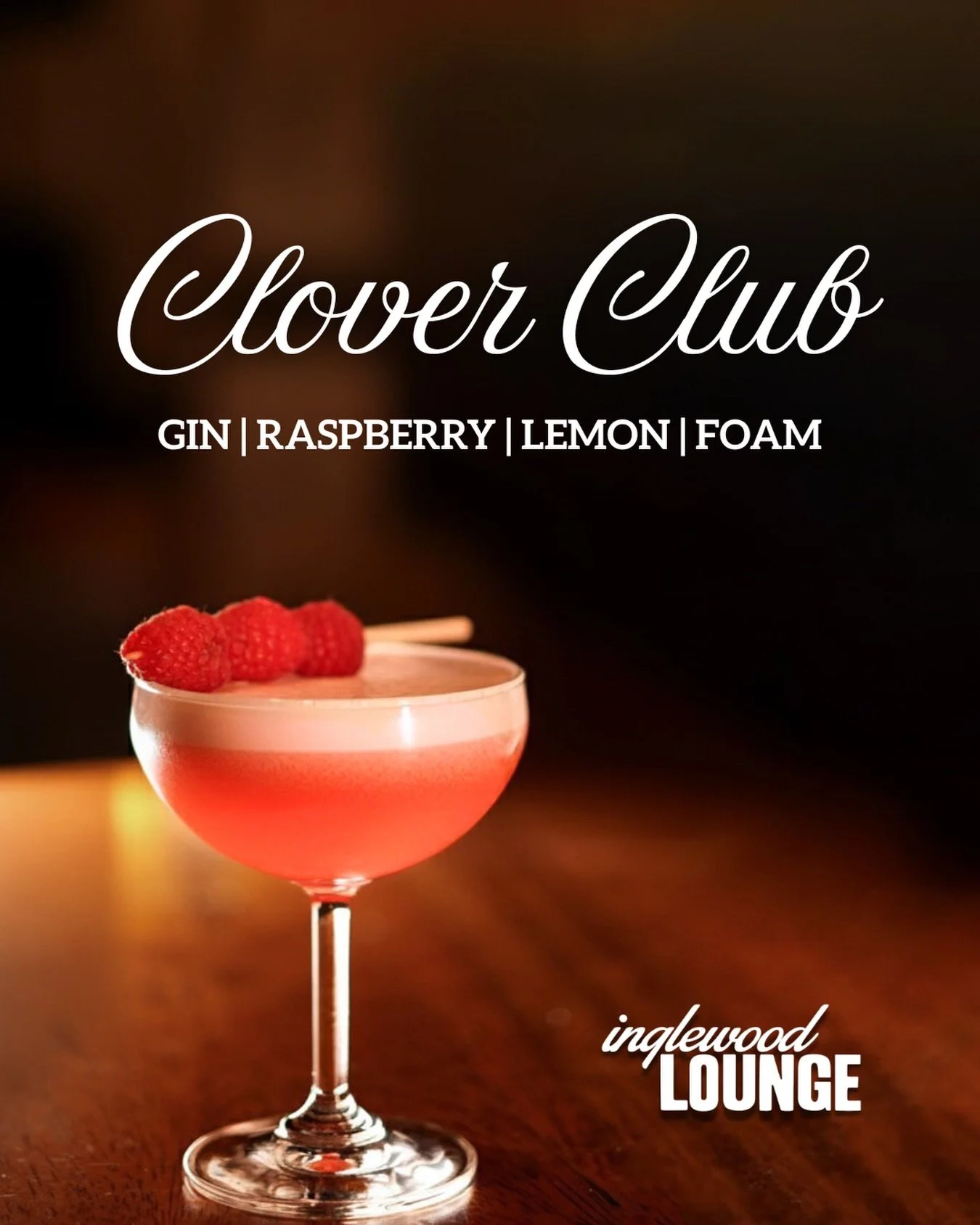 CLOVER CLUB : This little pink drink was named after an all male club pre-prohibition&hellip; later to be dismissed as &ldquo;too feminine&rdquo;. It was brought back into the spotlight in the 2000s by a woman - proving elegance &amp; strength can, i