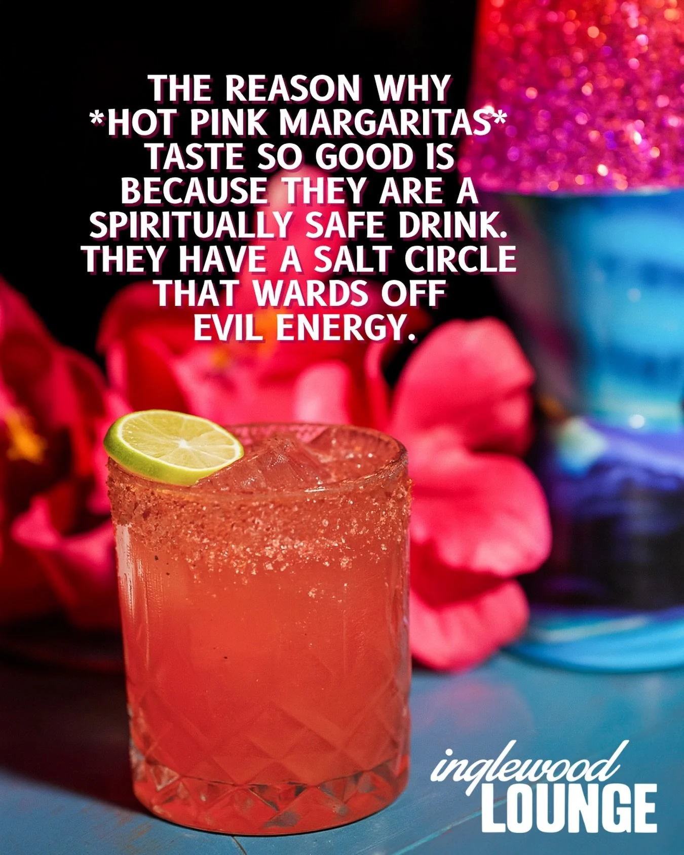 CINCO DE MAYO &amp; you already know we&rsquo;ve serving HOT PINK MARGS! $10 from 5PM-7PM ✨💗 Tequila + Cerveza $10 alllll night. 🧂🍋&zwj;🟩

#inglewoodlounge #cincodemayo #drinkspecials #margarita #margs