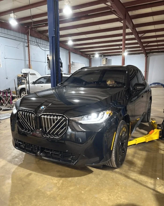 BMW X5 in Shop for Suspension work