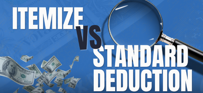 Standard Deduction vs Itemizing in 2025 - Lower your tax bill