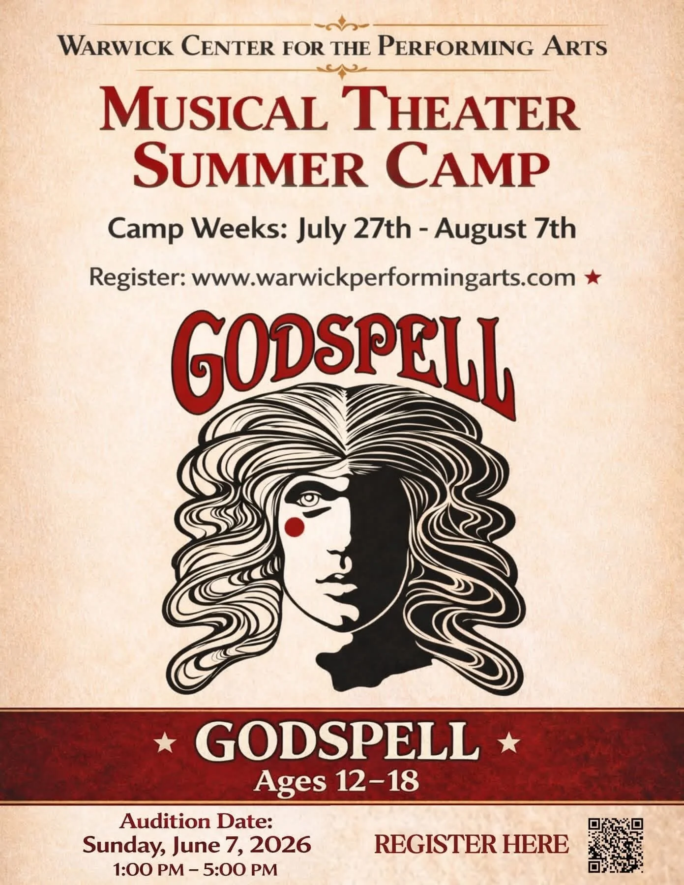 Godspell: Musical Theater Summer Camp (Ages 12–18) (Copy)