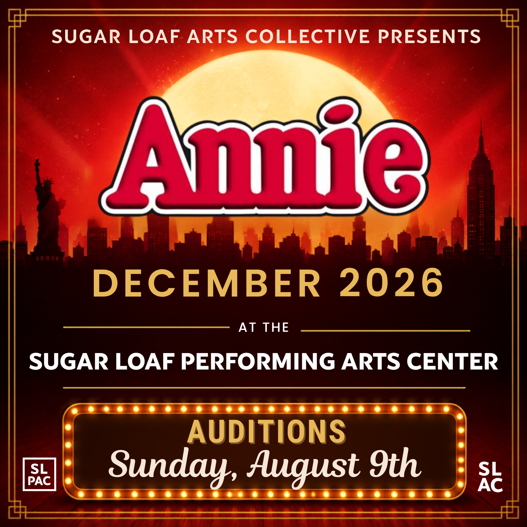 Annie Youth Auditions
