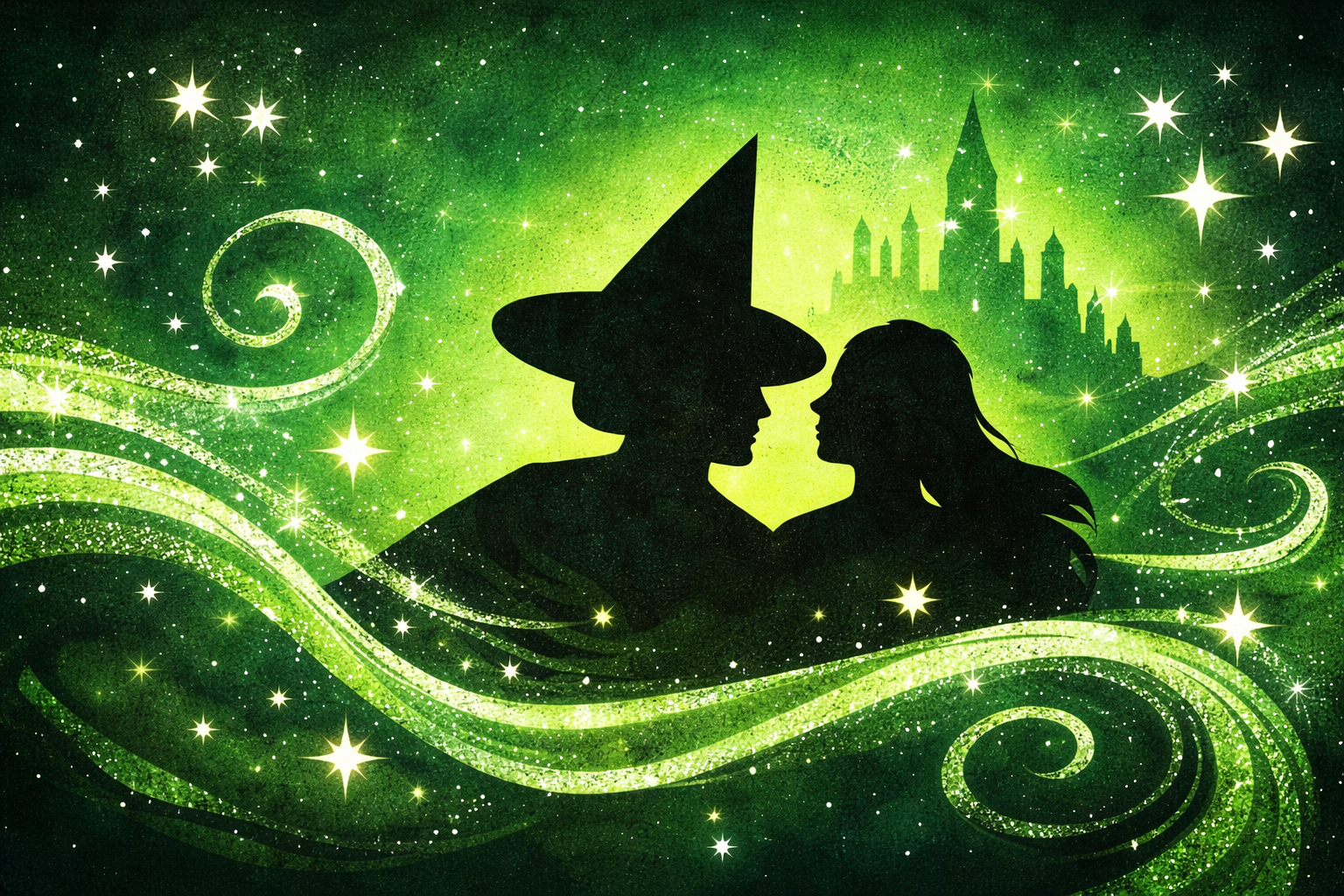 💚 Defying Expectations: An Oz-Inspired Musical Party  A magical, high-energy musical theatre party filled with imagination, movement, and storytelling as guests explore friendship, confidence, and finding their own voice in a world inspired by Oz.