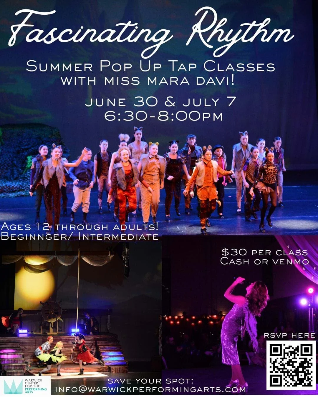 Summer Tap Teen and Adult Class Warwick NY