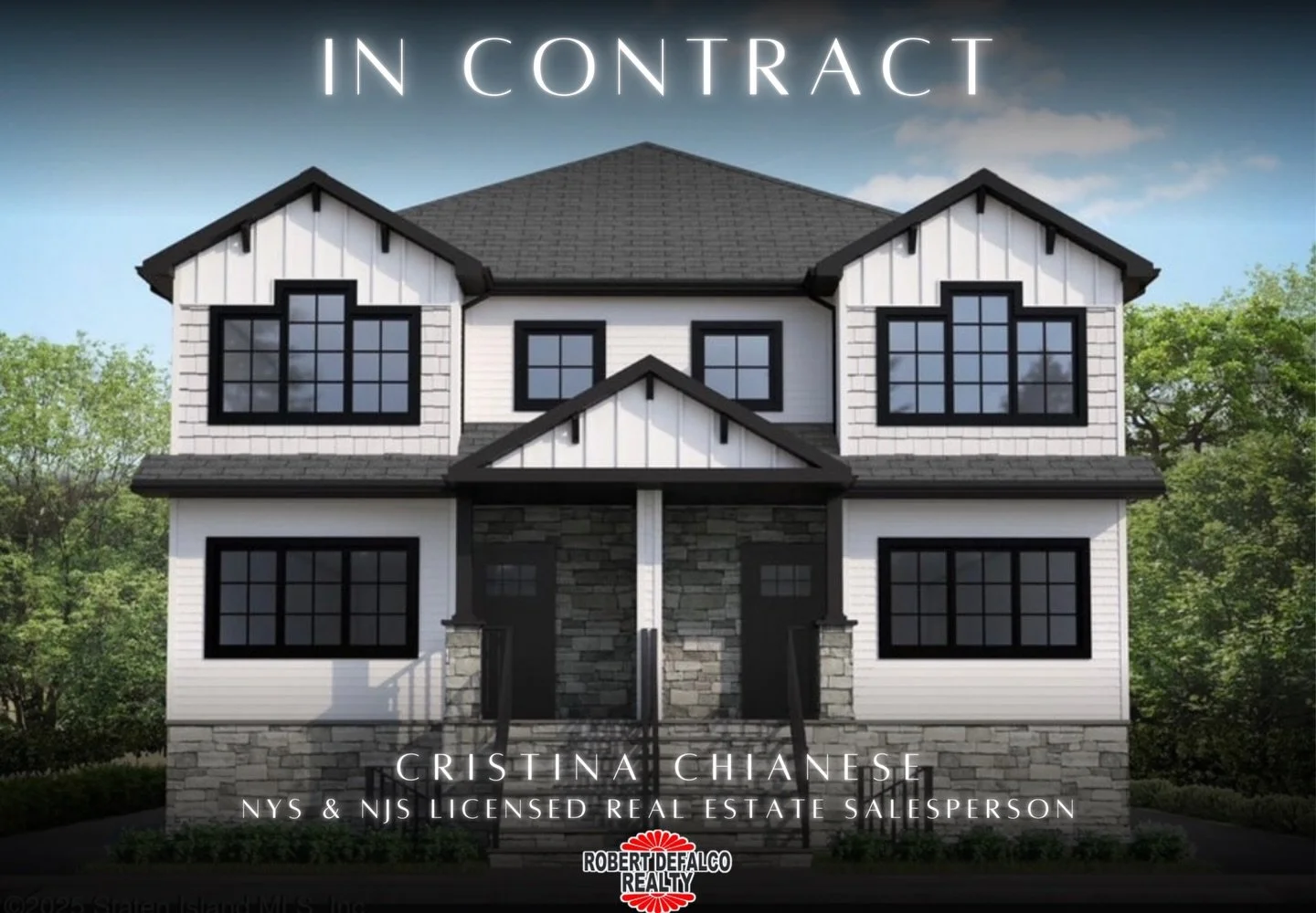 ✨IN CONTRACT✨

📍 10 Harris lane Staten Island NY 10309 

Includes:
🛌 3
🛁 4
Oversized lot: 27.35x127
Fully finished basement
📸Security cameras
🔥Fireplace
High ceilings
Tile throughout
Excessive closet space
&bull;
&bull;
&bull;
CRISTINA CHIANESE
