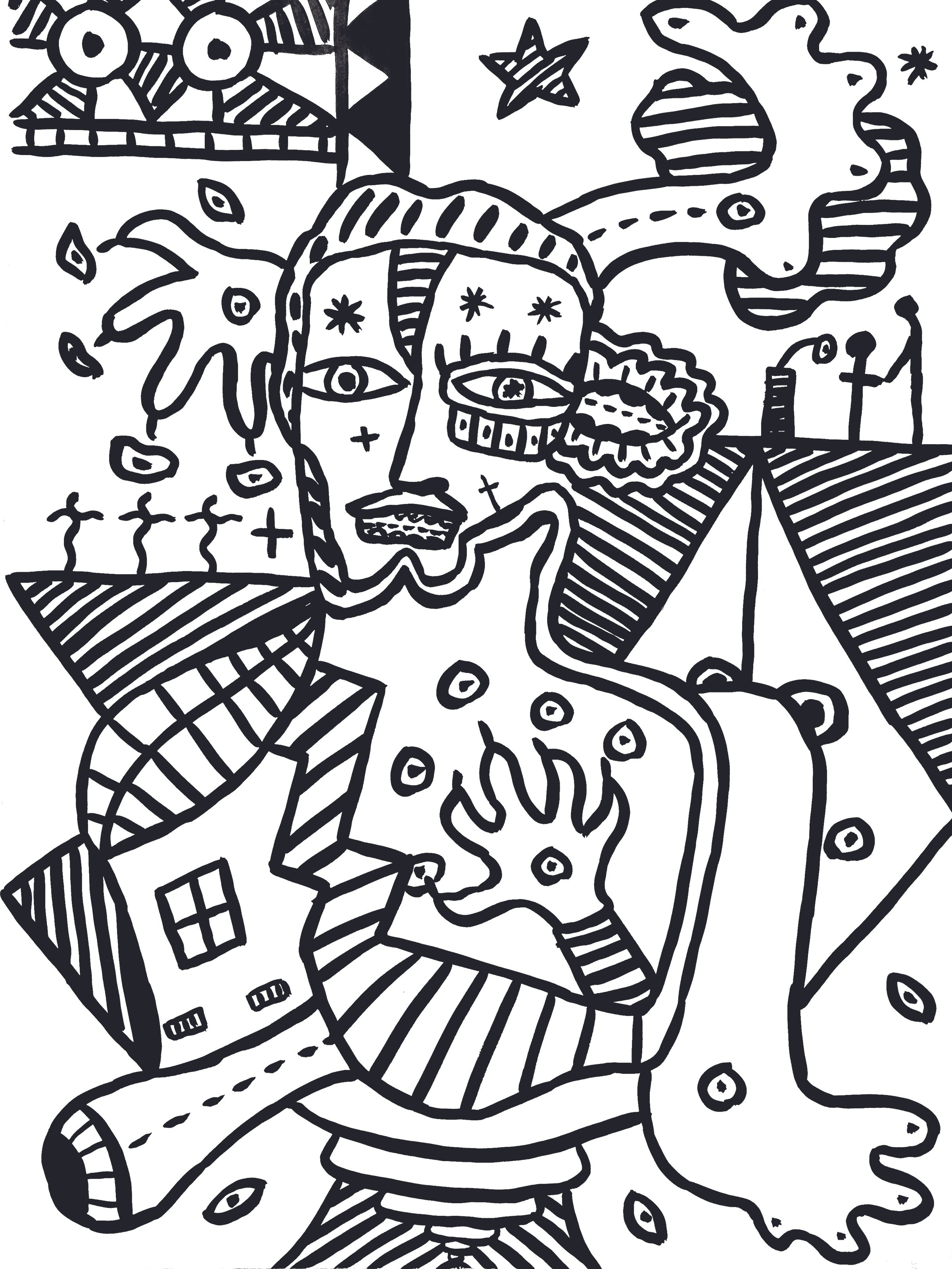 George Brandt: Notes From the Unconscious - Automatic Drawings Chicago 1981