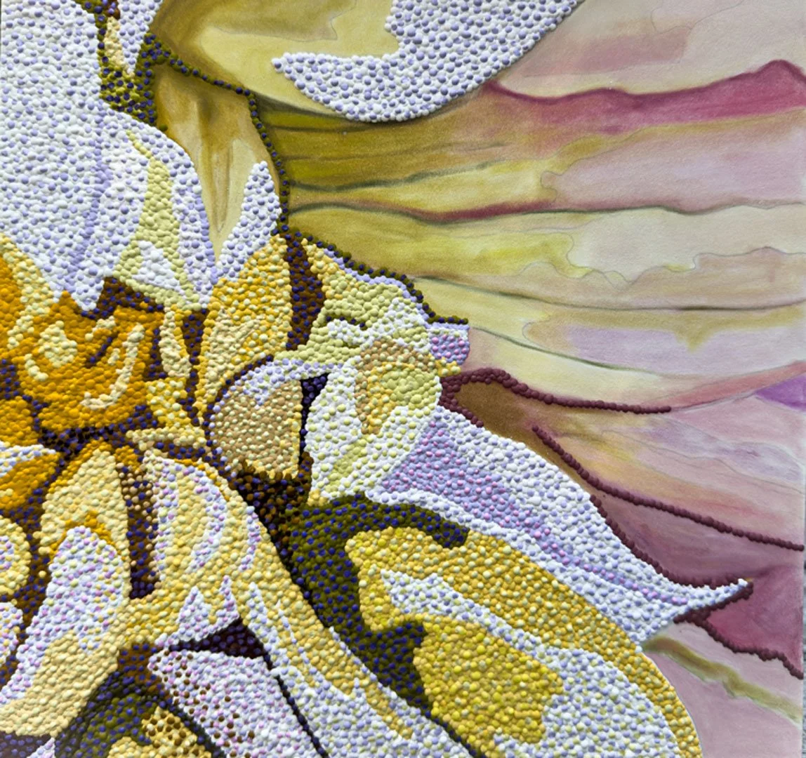 Live Melted Oil Pastel Demonstration with Ruth Kapcia