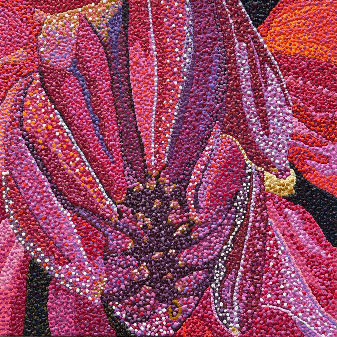 Live Melted Oil Pastel Demonstration with Ruth Kapcia