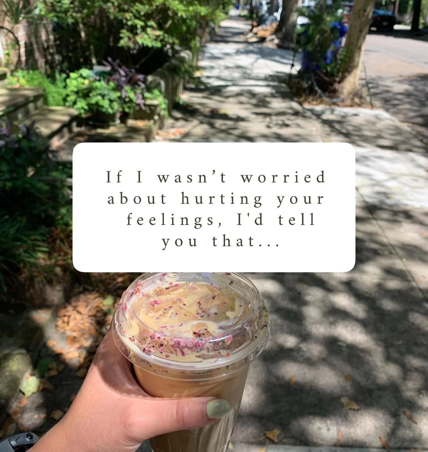 To anxious perfectionists, people pleasers:

If I wasn&rsquo;t afraid to hurt your feelings, I&rsquo;d tell you this: the patterns that once kept you safe are now keeping you from the kind of connection you deeply want. These themes show up in the wo