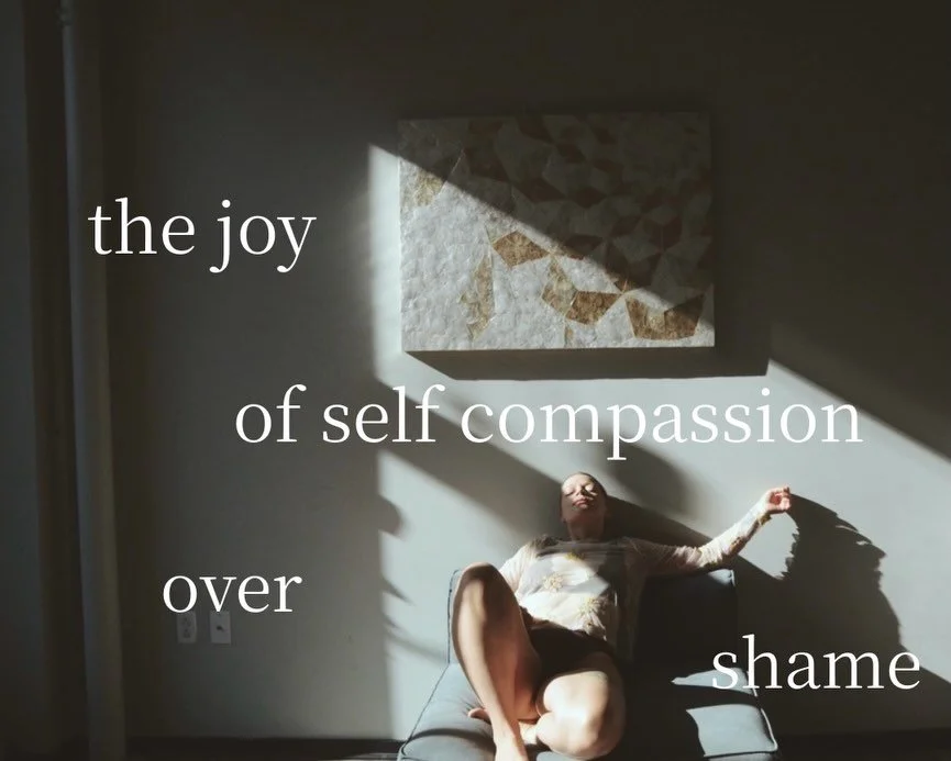 There is so much joy in releasing shame, trusting my own voice, and no longer confusing fear with goodness, a process that has taken years of unlearning the thoughts and beliefs I internalized through my religious upbringing.

Through that work, I&rs