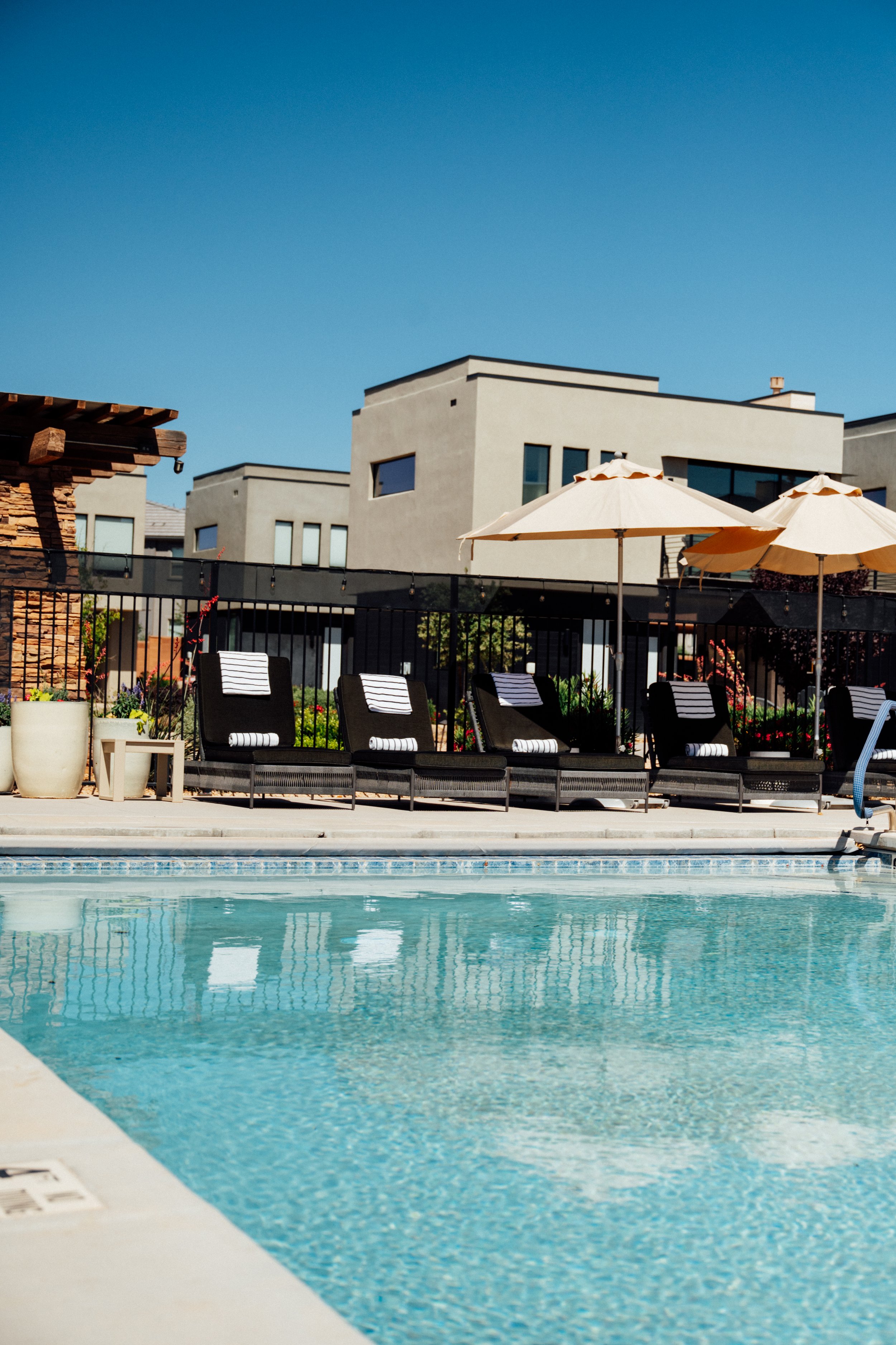 Movara Villa Swimming Pool area.
