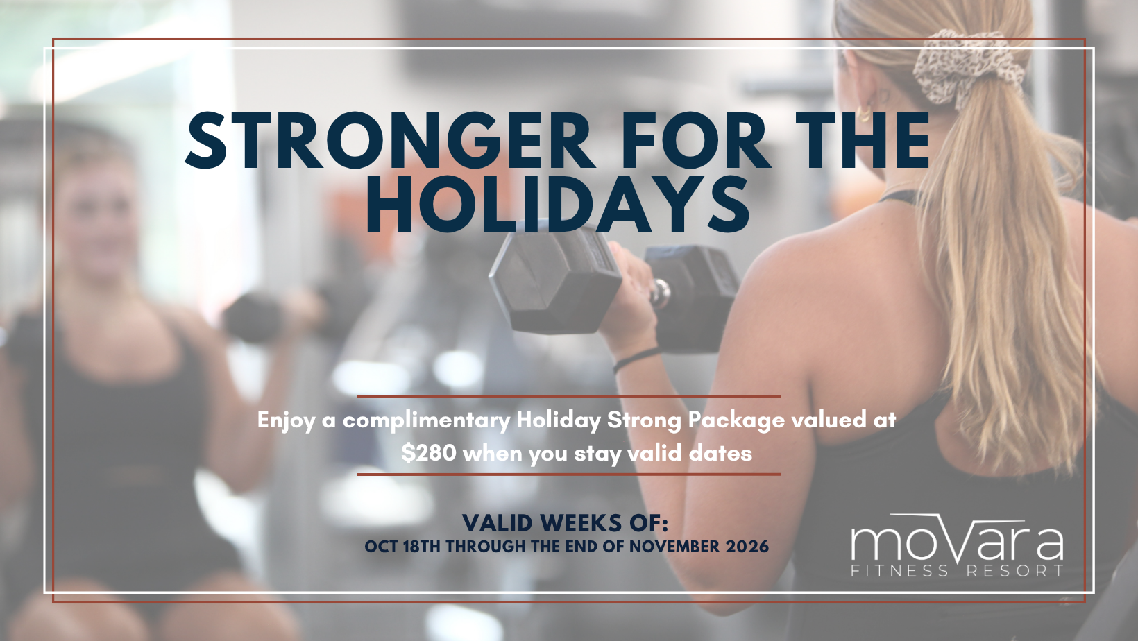 stronger for the holidays