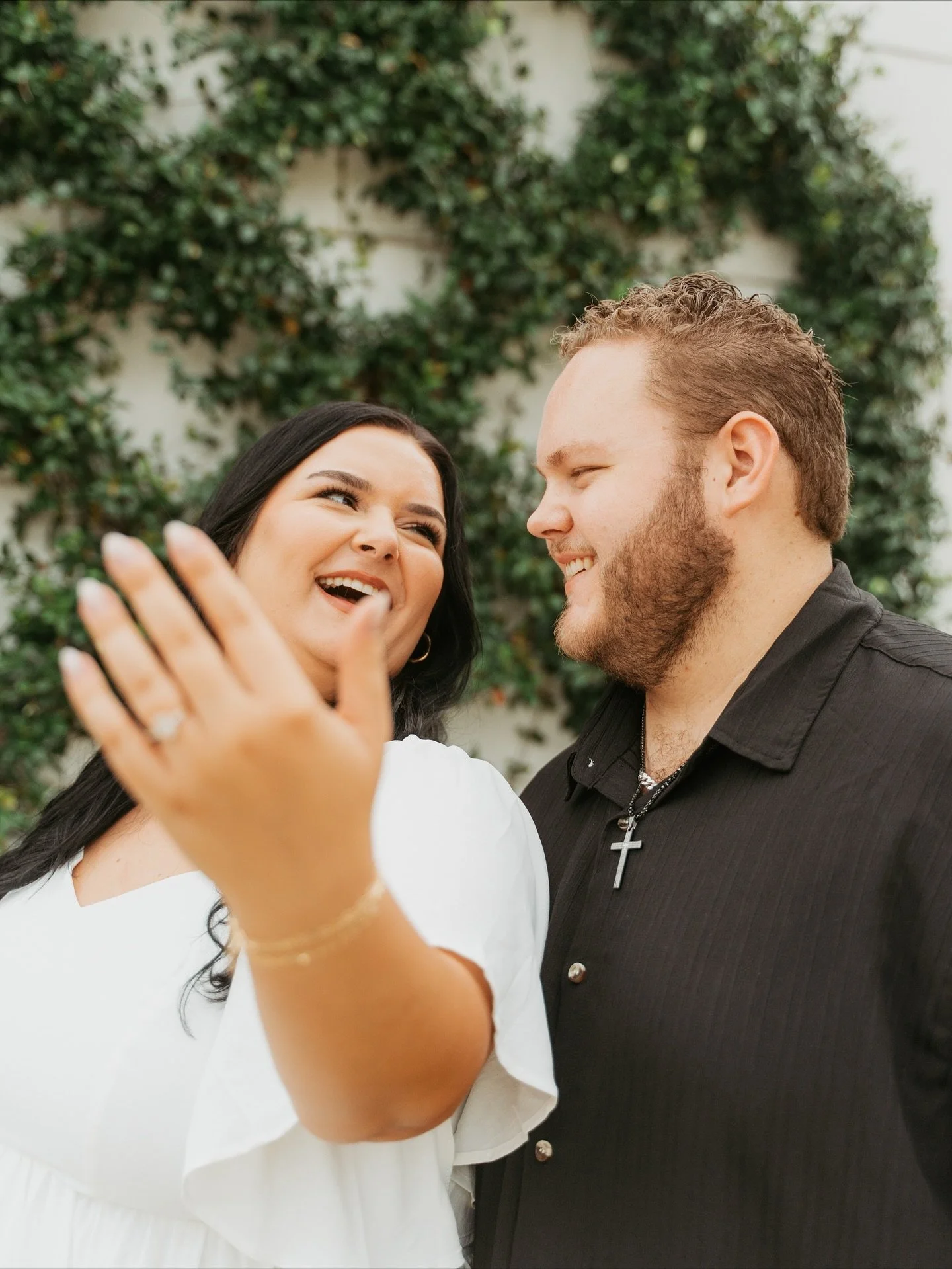 So so late on sharing photos from this sweet engagement session with Sarah and Ladd!! Can&rsquo;t wait for their wedding next month 🤍