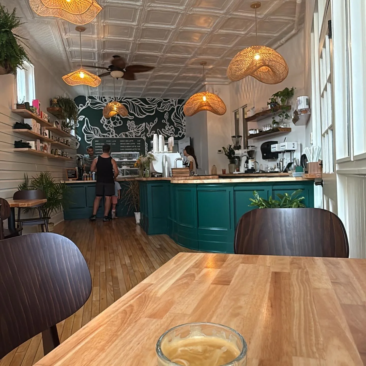 Waiting for a meeting and happy to patronize @gaiacoffeeco.  First time with a Cortado and I&rsquo;m a fan!

#lewes #lewesde #delawarebeaches #coffee #cortado #local
