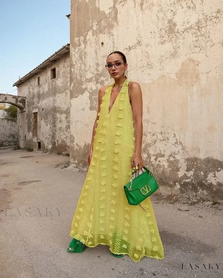 Lasaky - Effortless Resort Wear Floral Wrap Dress.jpeg