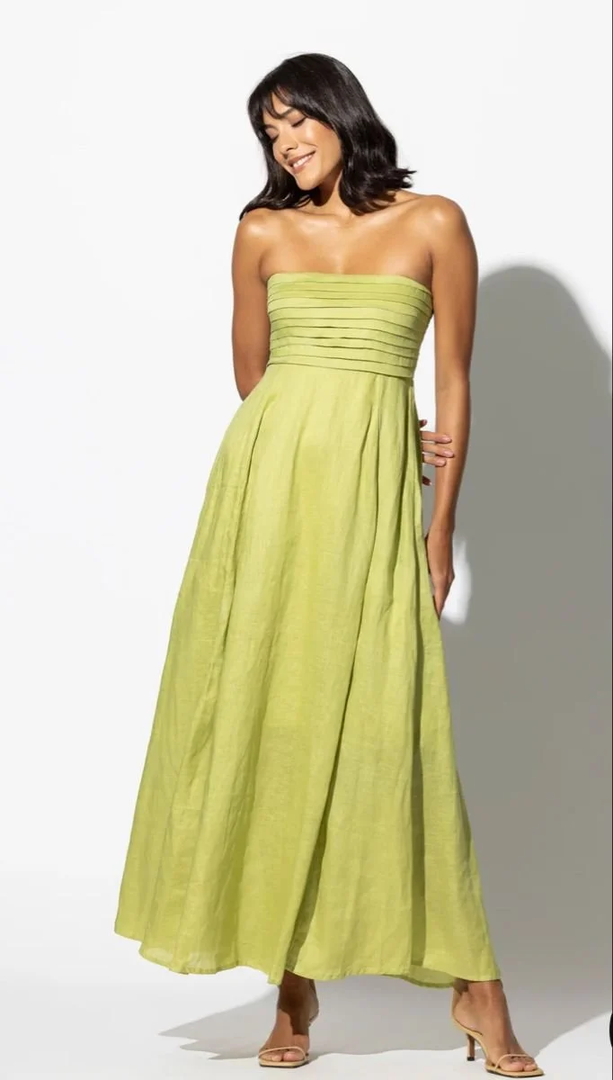 Lusana pintuck dress in sage.jpeg