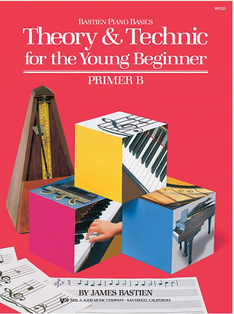 Homework Book: Theory & Technic For The Young Beginner - Primer B