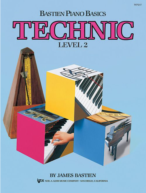 Bastien Piano Basics: Technic - Level 2