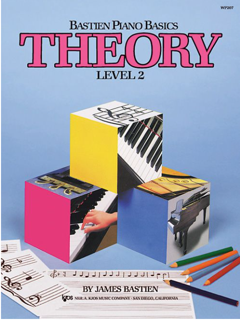 Homework Book: Bastien Piano Basics: Theory - Level 2