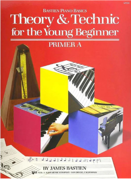 Homework Book: Theory & Technic For The Young Beginner - Primer A