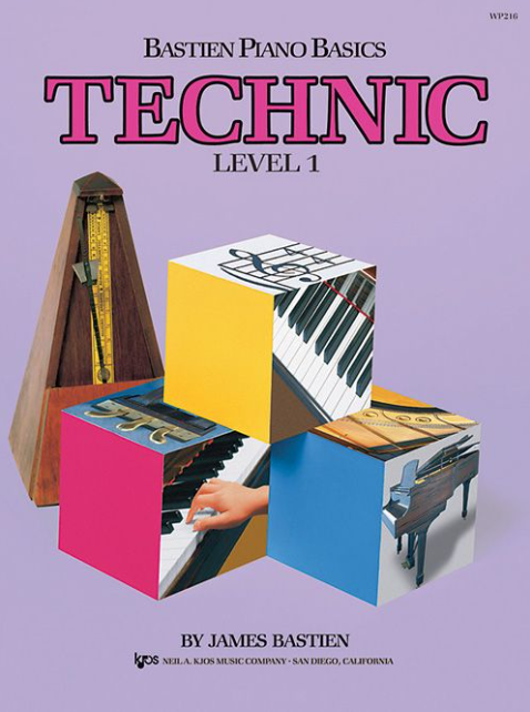 Bastien Piano Basics: Technic - Level 1