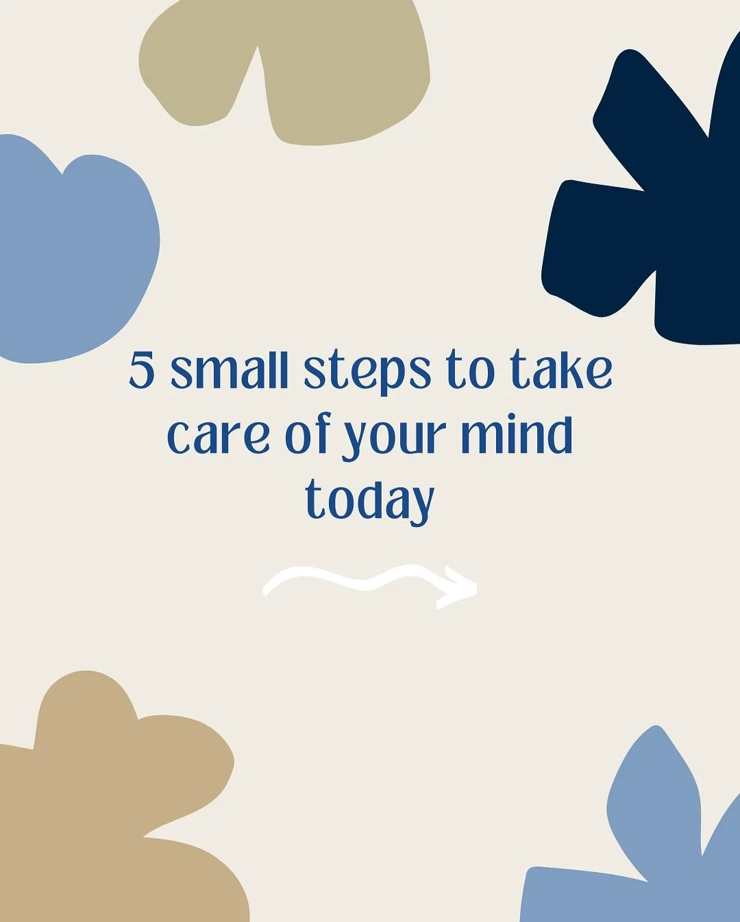 Sometimes the smallest steps make the biggest difference.
Swipe through to discover 5 simple ways to care for your mind today.
Save this post as a reminder for when you need a little extra support, and share it with someone who could use it too.
Reme