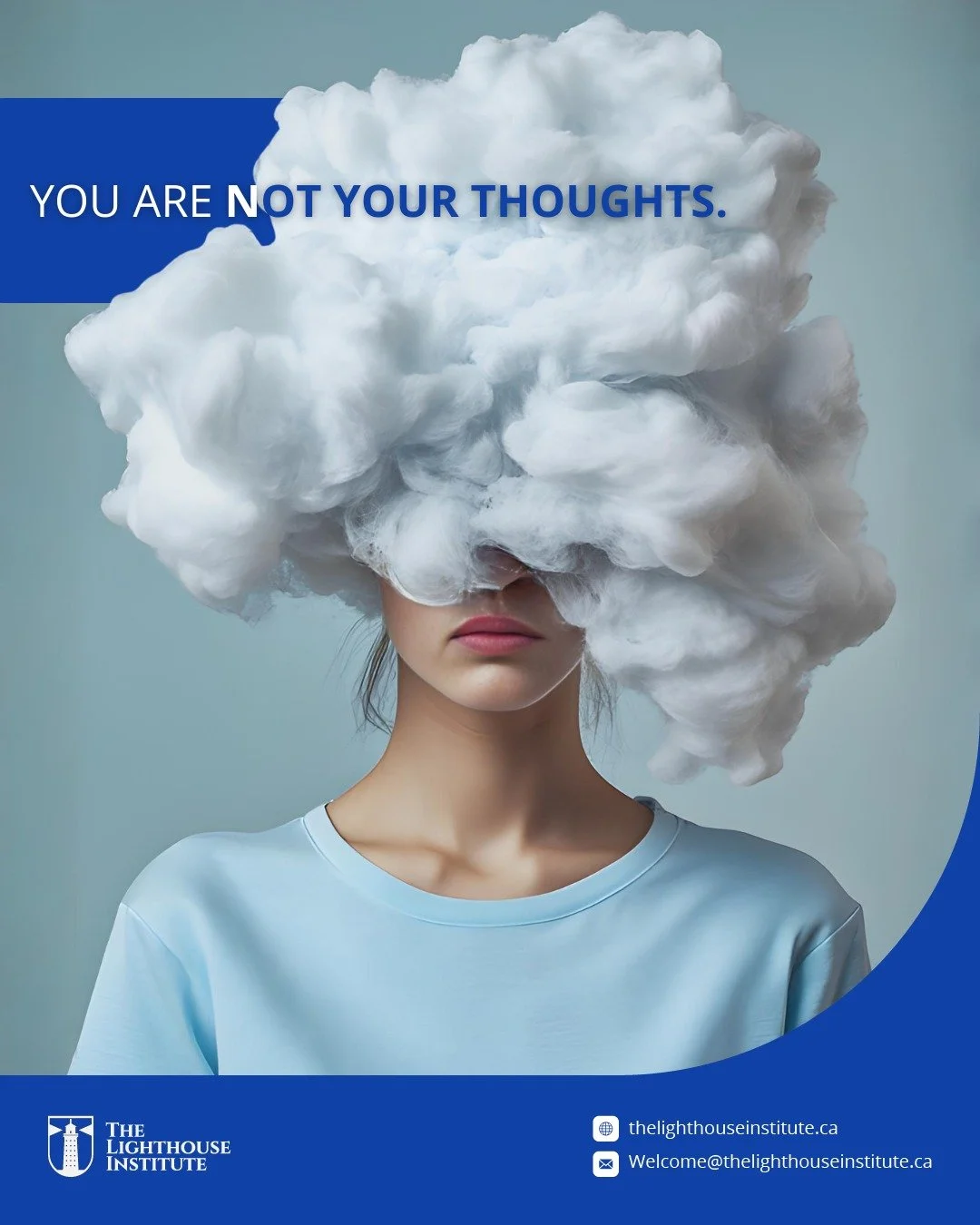 Your mind may think, but you are more than your thoughts. 🧠💙
Take a deep breath and remind yourself: You are not defined by your thinking.
How do you practice self-compassion after overthinking? Share below 👇

#SelfWorth #MentalHealth #LighthouseI