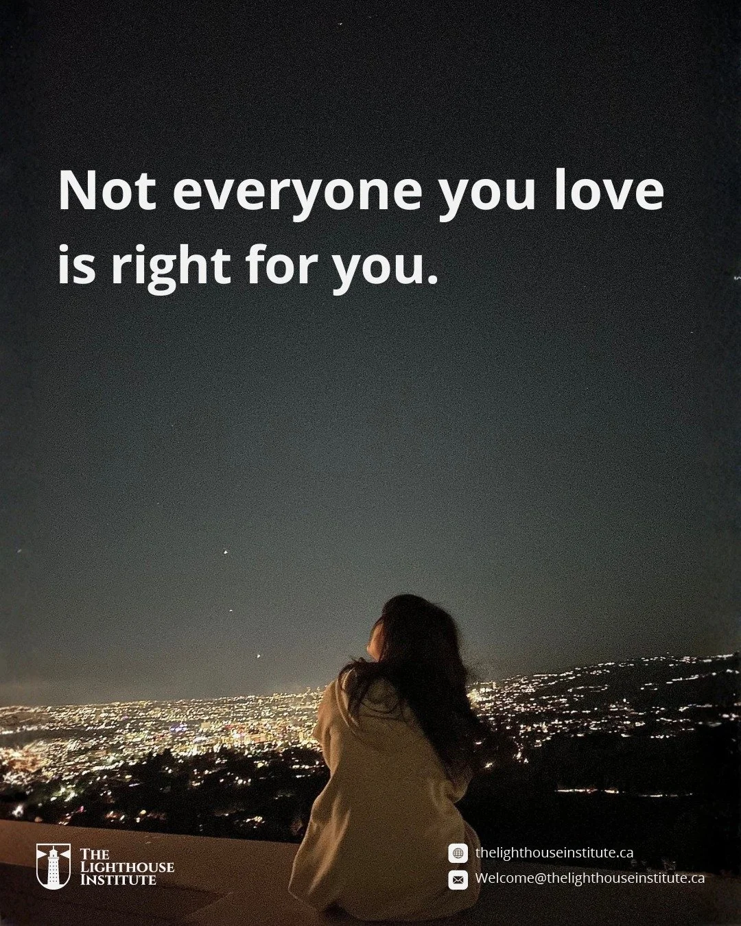 It&rsquo;s okay to care about someone&hellip;
and still realize they&rsquo;re not the right fit for you.

Sometimes we hold on
because the feelings are real&hellip;
even when the connection isn&rsquo;t.

That doesn&rsquo;t make you wrong.
It just mea